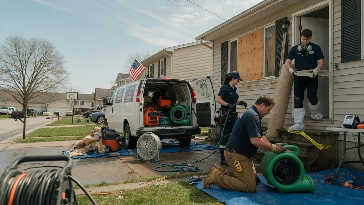 Water Damage Restoration in Flasher, ND near me